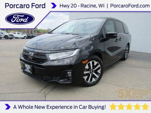 Crystal Black Pearl 2025 Honda Odyssey EX-L