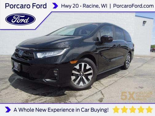 Crystal Black Pearl 2025 Honda Odyssey EX-L