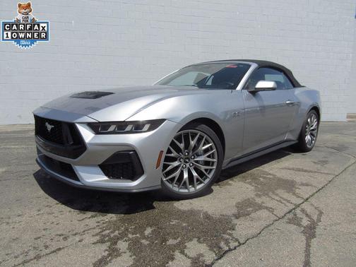 Iconic Silver Metallic 2025 Ford Mustang GT Premium