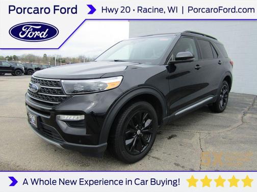 Agate Black Metallic 2023 Ford Explorer XLT