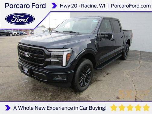 Antimatter Blue Metallic 2026 Ford F-150 Lariat