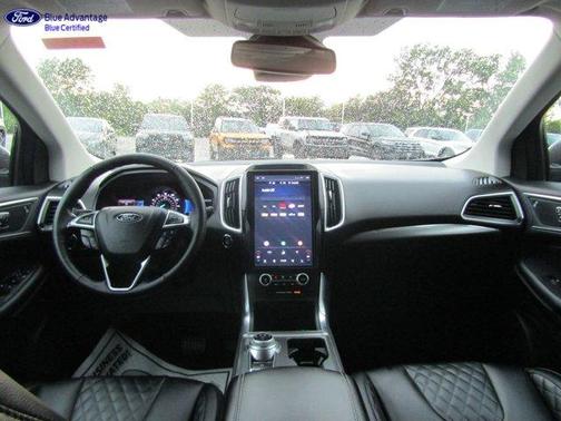 Carbonized Gray Metallic 2024 Ford Edge Titanium