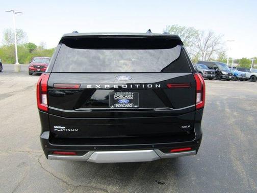 Agate Black Metallic 2025 Ford Expedition Max Platinum