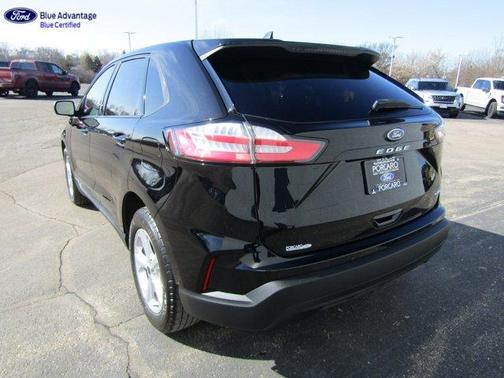 Agate Black Metallic 2024 Ford Edge SE