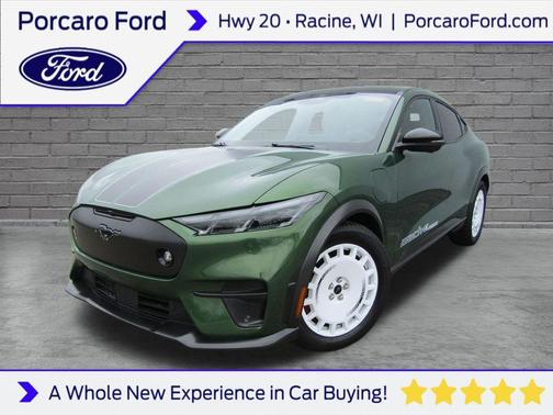 Eruption Green Metallic 2025 Ford Mustang Mach-E GT