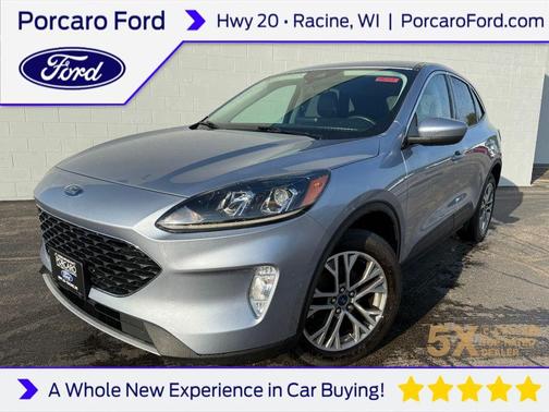 Ice Blue 2022 Ford Escape SEL