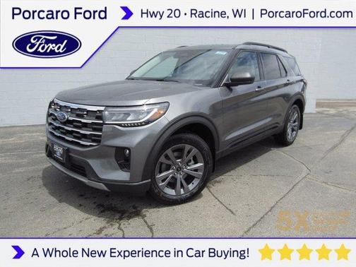 Carbonized Gray Metallic 2026 Ford Explorer Active