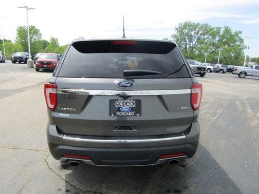 Magnetic Metallic 2018 Ford Explorer Limited
