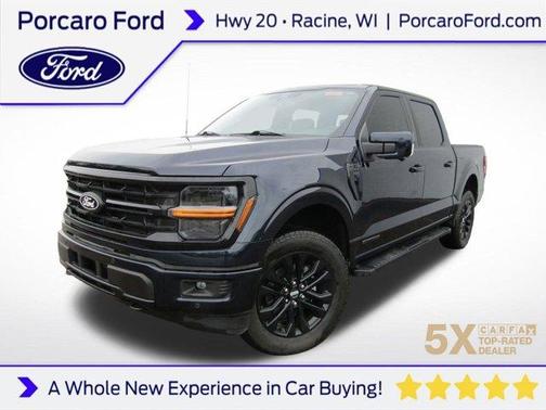 Antimatter Blue Metallic 2024 Ford F-150 XLT