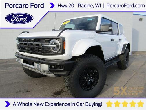 Oxford White 2025 Ford Bronco Raptor