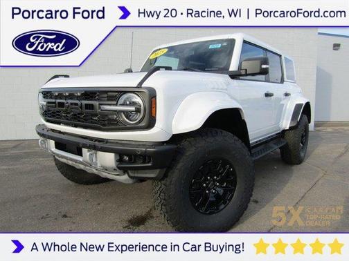 Oxford White 2025 Ford Bronco Raptor