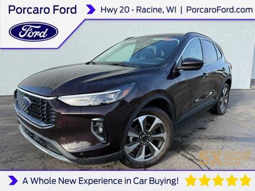 Cinnabar Red Metallic 2023 Ford Escape Platinum