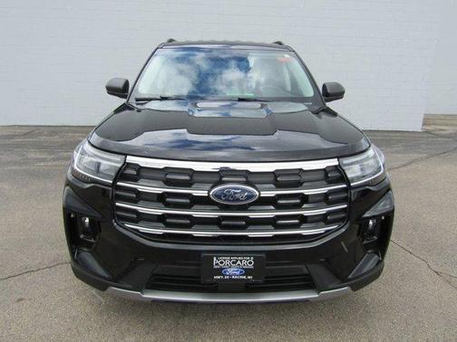 Agate Black Metallic 2025 Ford Explorer Active
