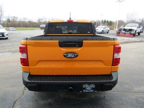 Orange Fury 2026 Ford Maverick XLT