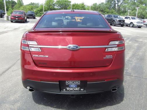 Ruby Red Metallic Tinted Clearcoat 2017 Ford Taurus SEL