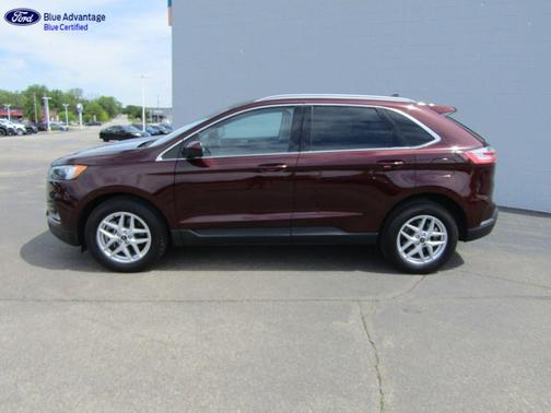 Burgundy Velvet Metallic Tinted Clearcoat 2024 Ford Edge SEL