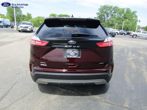 Burgundy Velvet Metallic Tinted Clearcoat 2024 Ford Edge SEL
