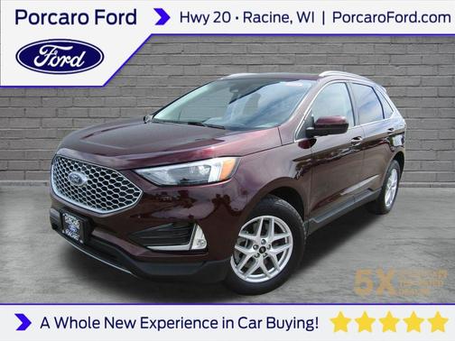 Burgundy Velvet Metallic Tinted Clearcoat 2024 Ford Edge SEL