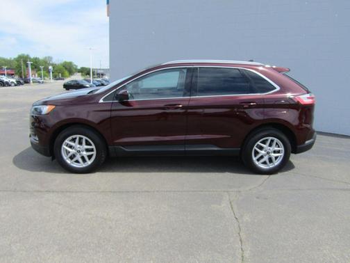 Burgundy Velvet Metallic Tinted Clearcoat 2024 Ford Edge SEL