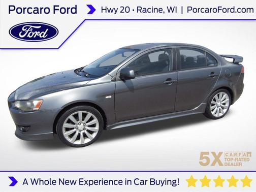 Graphite Gray Pearl 2009 Mitsubishi Lancer GTS