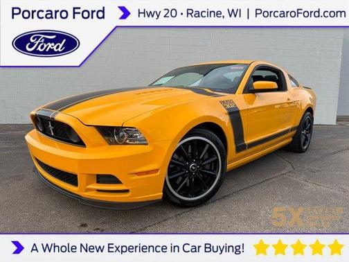School Bus Yellow 2013 Ford Mustang Boss 302