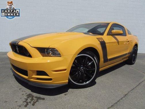 School Bus Yellow 2013 Ford Mustang Boss 302