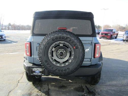 Azure Gray Metallic 2025 Ford Bronco Outer Banks