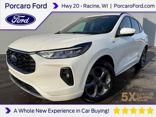 Star White 2023 Ford Escape ST-Line Select