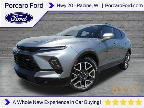 Sterling Gray Metallic 2024 Chevrolet Blazer RS