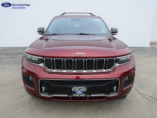 Velvet Red Pearlcoat 2022 Jeep Grand Cherokee L Overland