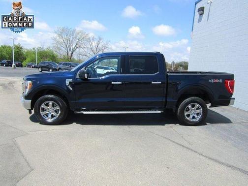 Antimatter Blue Metallic 2023 Ford F-150 XLT