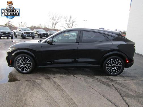 Shadow Black 2025 Ford Mustang Mach-E Premium