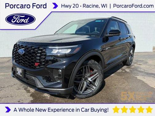 Agate Black Metallic 2026 Ford Explorer ST