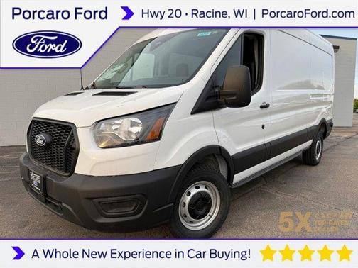 Oxford White 2026 Ford Transit-250 148 WB Medium Roof Cargo