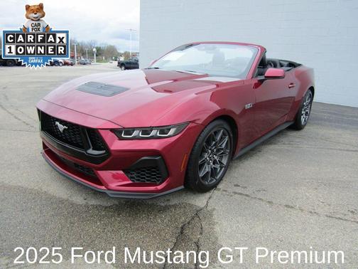 Molten 2025 Ford Mustang GT Premium