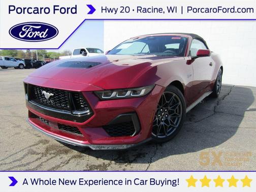 Molten 2025 Ford Mustang GT Premium