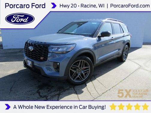 Vapor Blue Metallic 2026 Ford Explorer ST