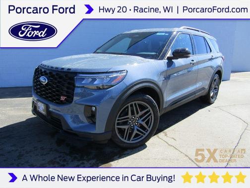 Vapor Blue Metallic 2026 Ford Explorer ST