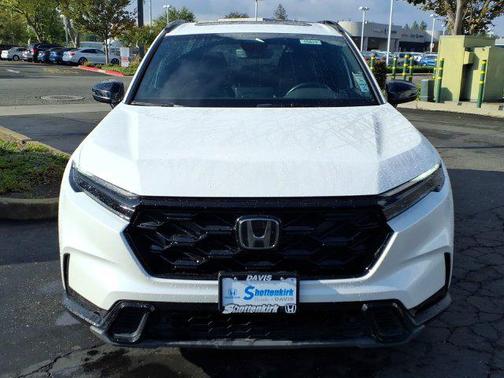 Platinum White Pearl 2025 Honda CR-V Hybrid Sport FWD