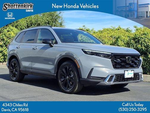 Urban Gray Pearl 2026 Honda CR-V Hybrid Sport Touring AWD