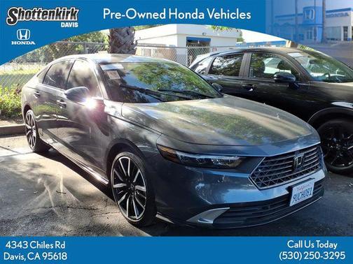Meteorite Gray Metallic 2025 Honda Accord Hybrid Touring