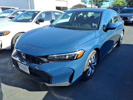 Blue Lagoon Pearl 2026 Honda Civic LX