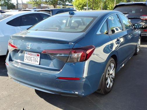 Blue Lagoon Pearl 2026 Honda Civic LX