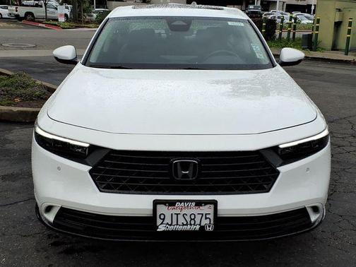 Platinum White Pearl 2023 Honda Accord Hybrid EX-L