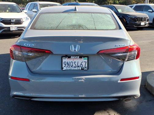 Gray 2024 Honda Civic Sport