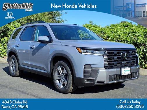 Sonic Gray Pearl 2026 Honda Pilot EX-L