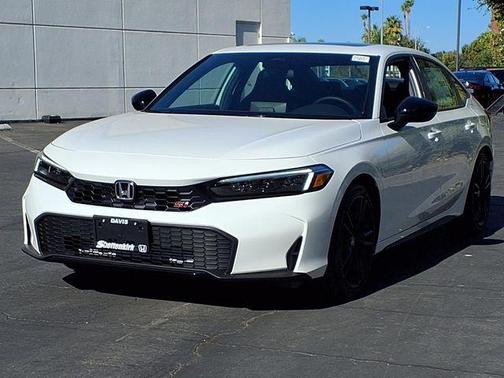 Platinum White Pearl 2026 Honda Civic Si Base
