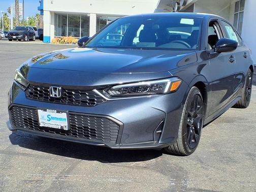 Meteorite Gray Metallic 2026 Honda Civic Hybrid Sport