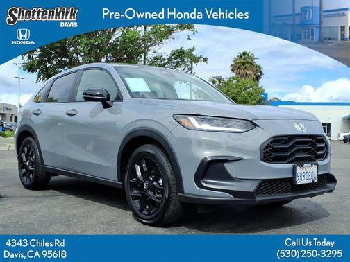 Urban Gray Pearl 2025 Honda HR-V 2WD Sport