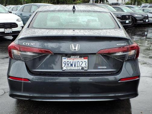 Meteorite Gray Metallic 2025 Honda Civic Hybrid Sport